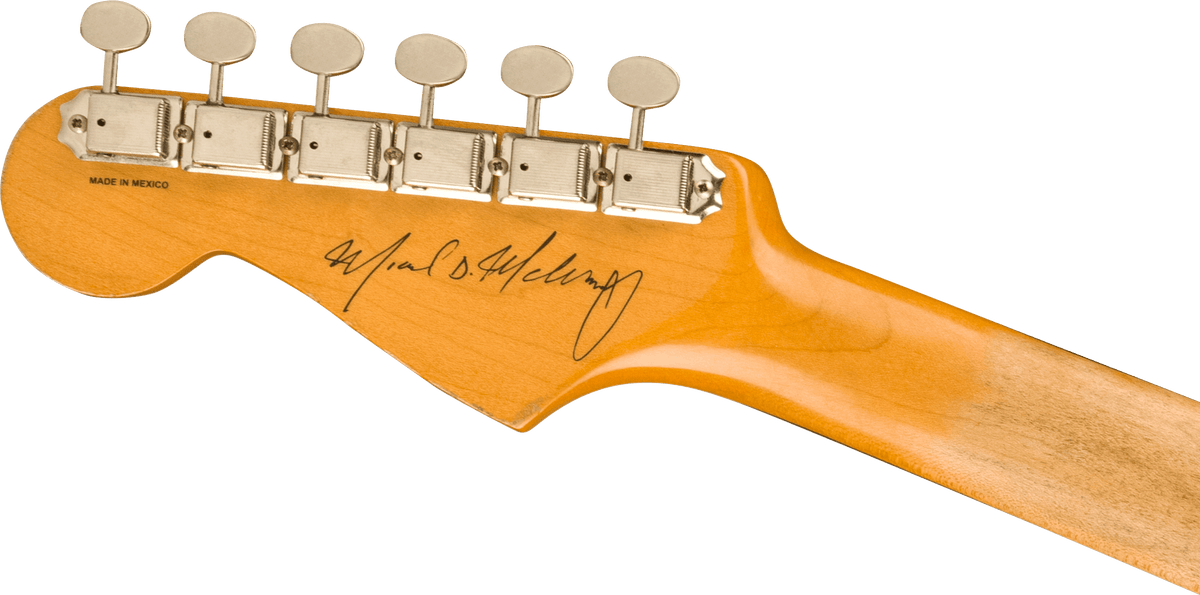 Fender Mike McCready Stratocaster, headstock, back