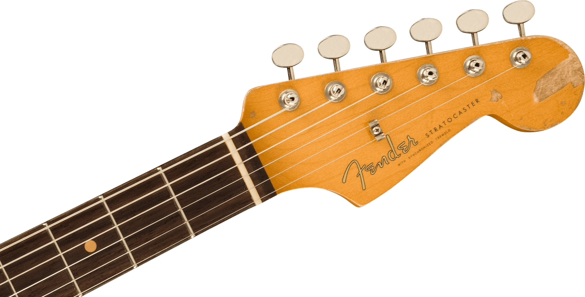 Fender Mike McCready Stratocaster, headstock, front