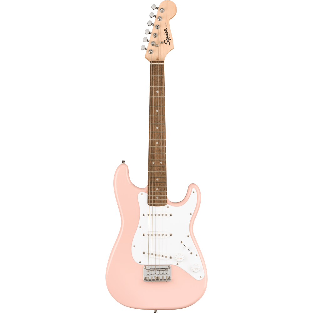 Fender Mini Stratocaster Shell Pink Indian Laurel Poplar