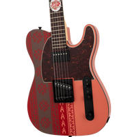 Fender Monster Hunter Rathalos Telecaster, Rosewood Fingerboard, Rathalos Red