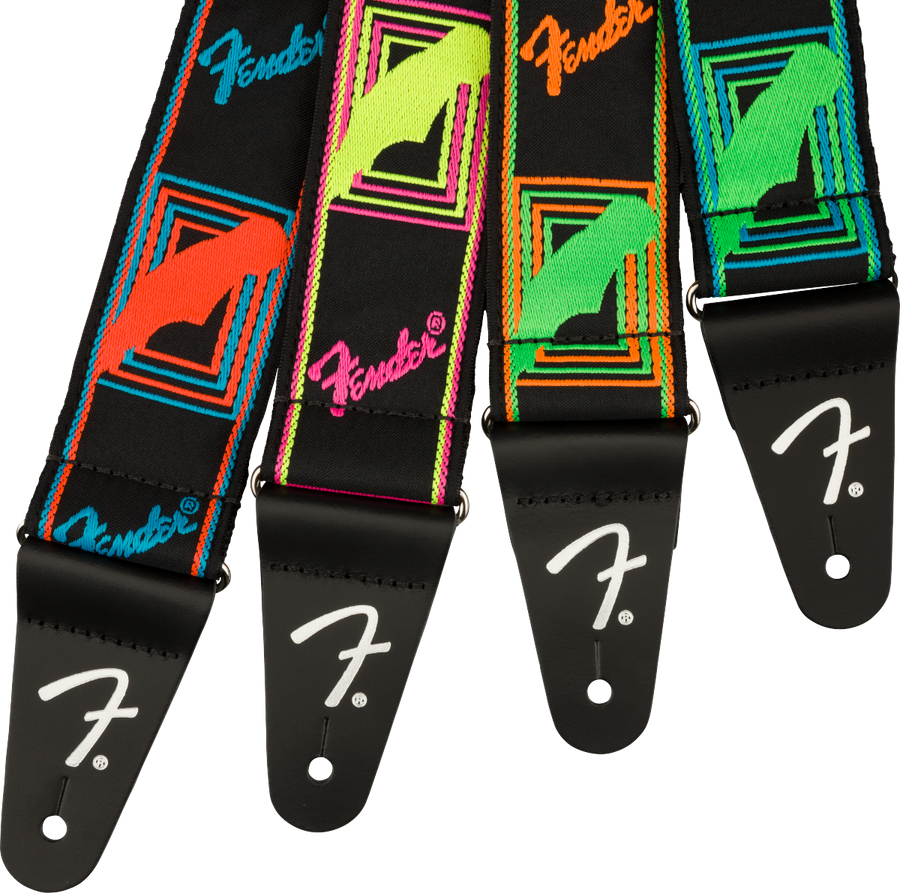 Fender Neon Monogrammed Strap