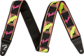 Fender Neon Monogrammed Strap, front view