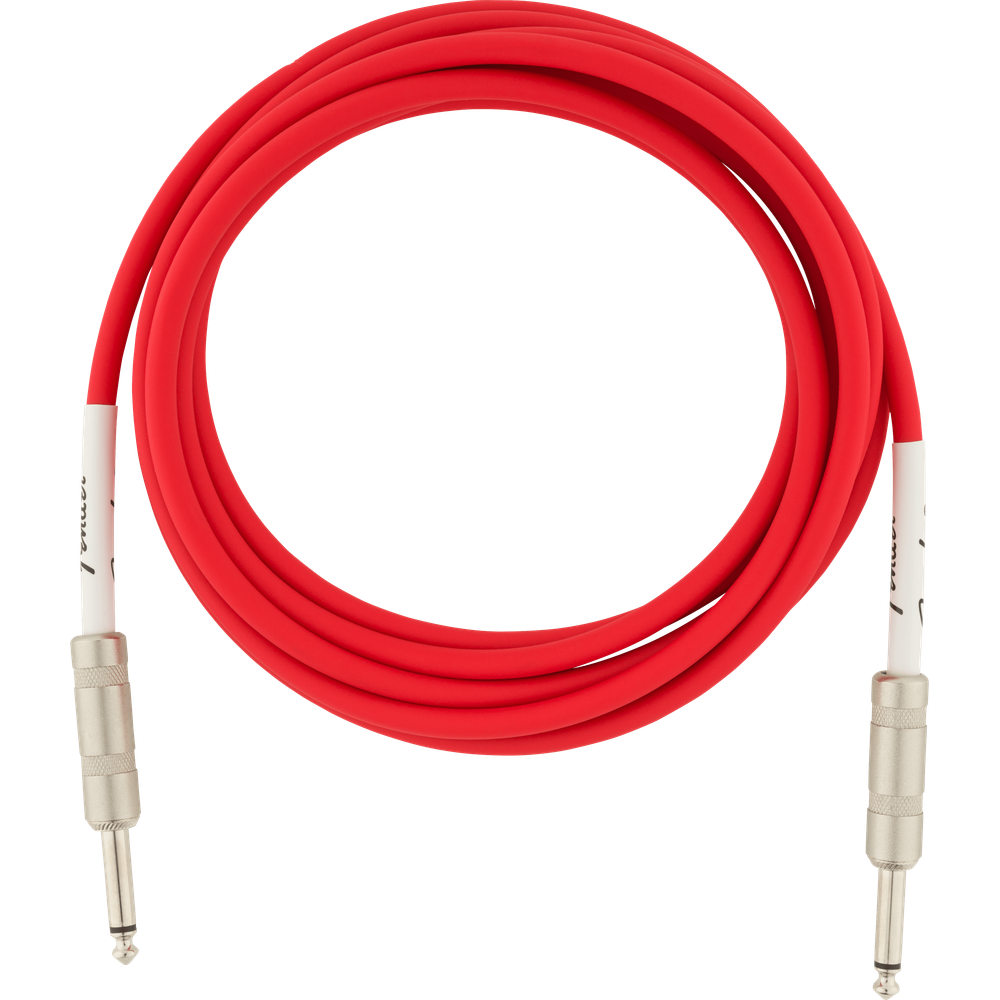 Fender Original Series Instrument Cables Fiesta Red 10 ft (Str/Str) Straight/Straight