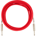 Fender Original Series Instrument Cables Fiesta Red 15 ft (Str/Str) Straight/Straight