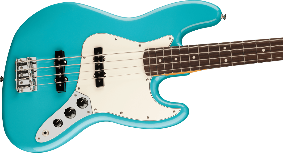 Fender Player II Jazz Bass, body detail