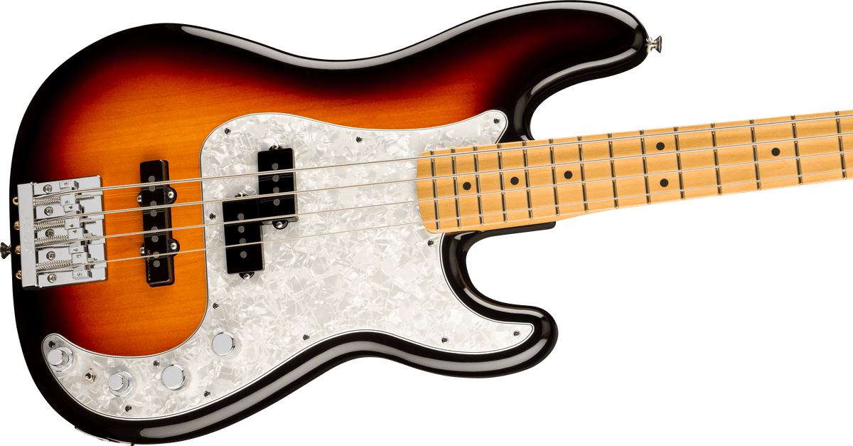 Fender Player II Modified Active Precision Bass, body detail