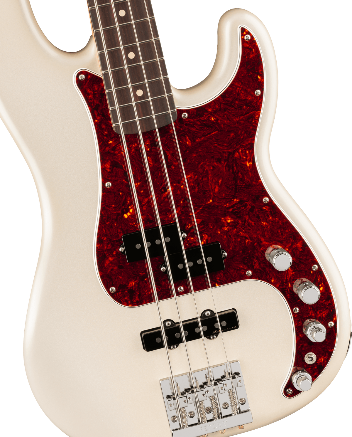 Fender Player II Modified Active Precision Bass, fingerboard detail