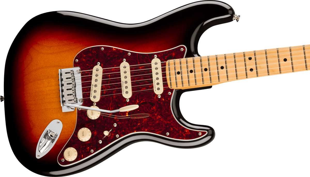 Fender Player II Modified Stratocaster, body detail
