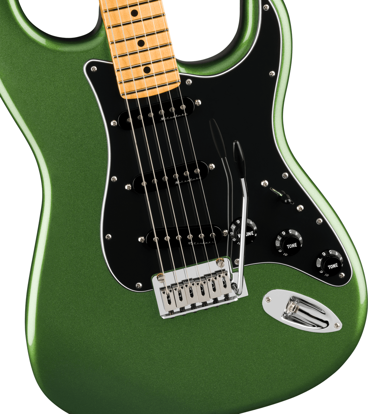 Fender Player II Modified Stratocaster, fingerboard detail