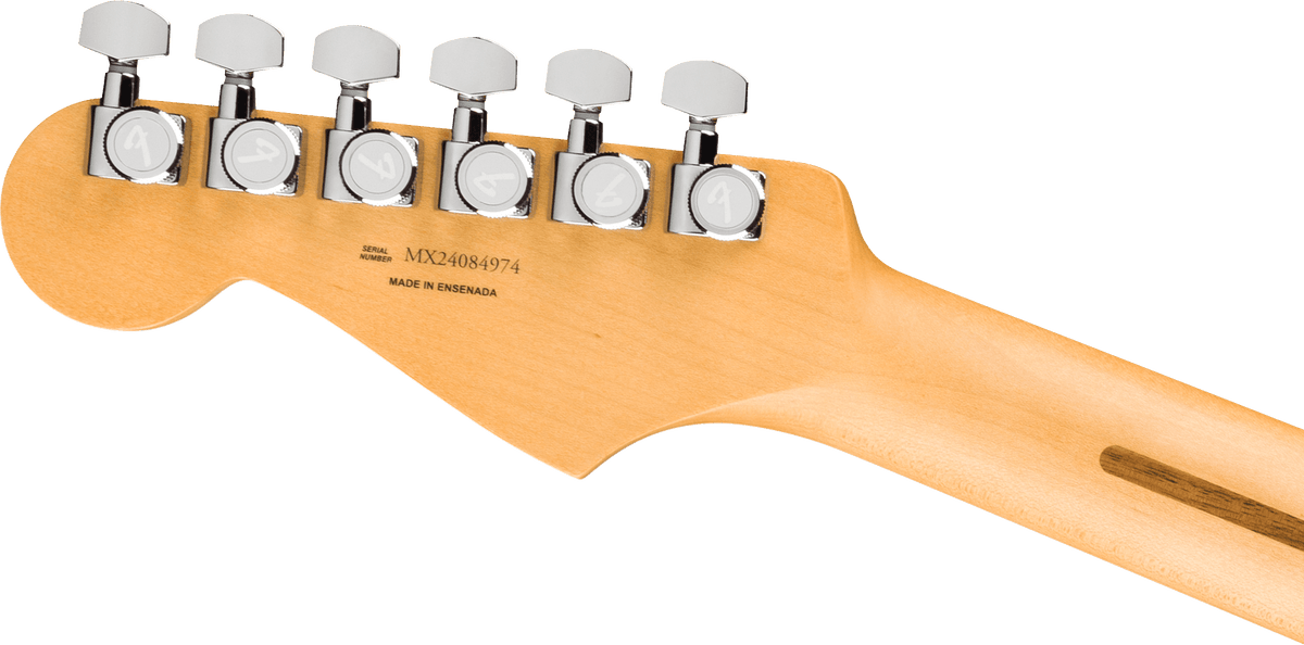 Fender Player II Modified Stratocaster, headstock, back