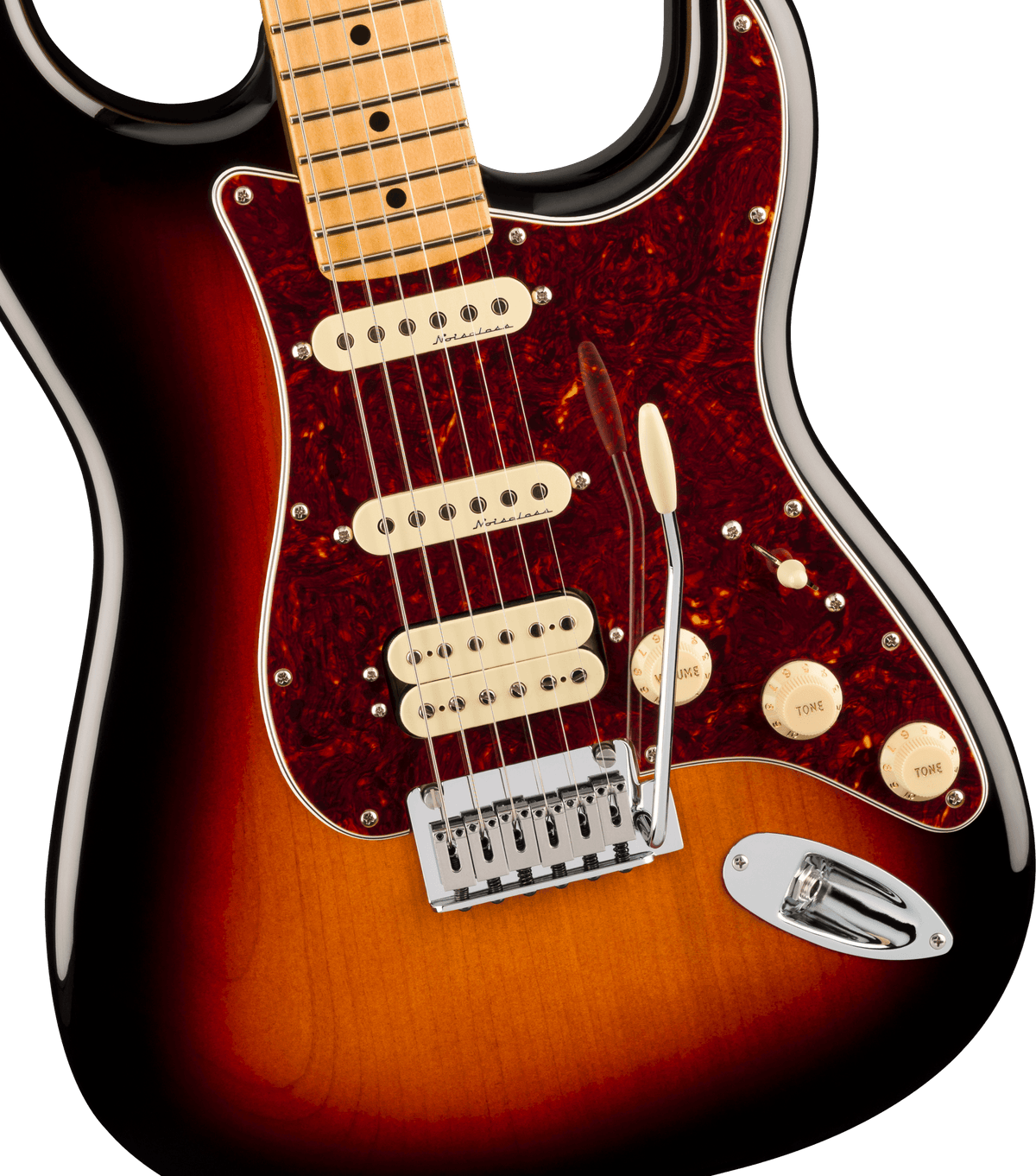 Fender Player II Modified Stratocaster HSS, fingerboard detail