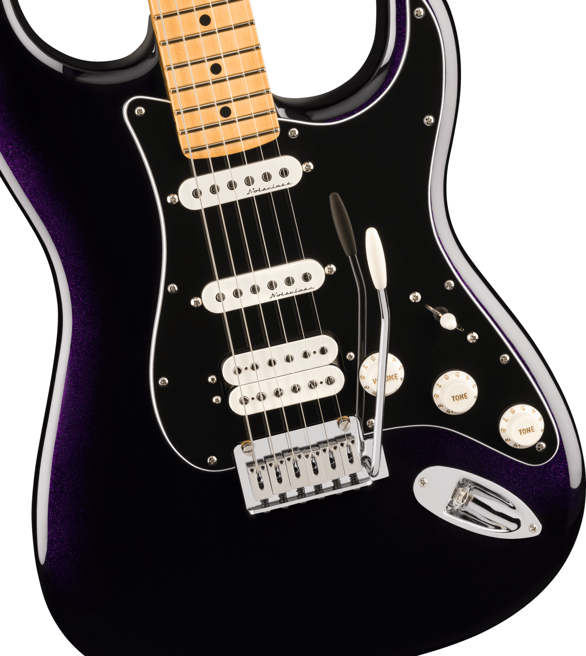 Fender Player II Modified Stratocaster HSS, fingerboard detail