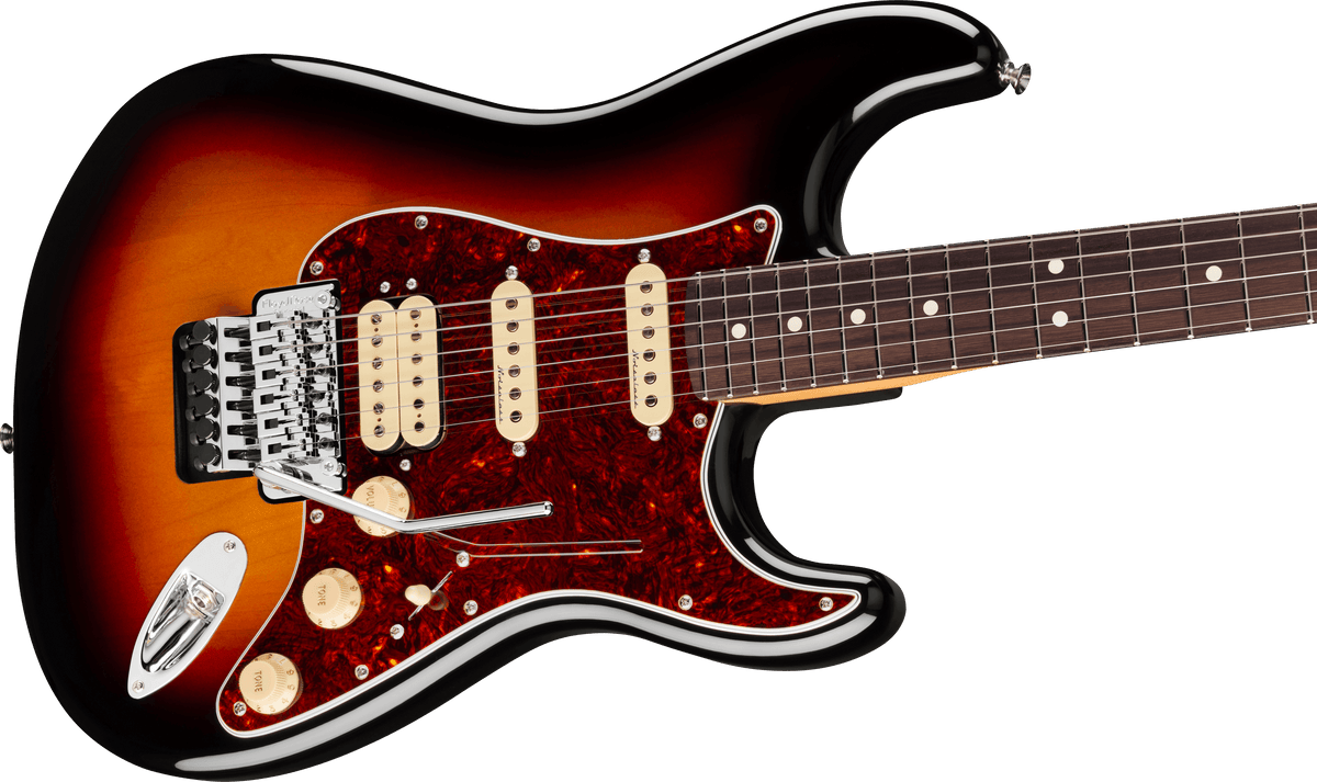 Fender Player II Modified Stratocaster HSS Floyd Rose, body detail