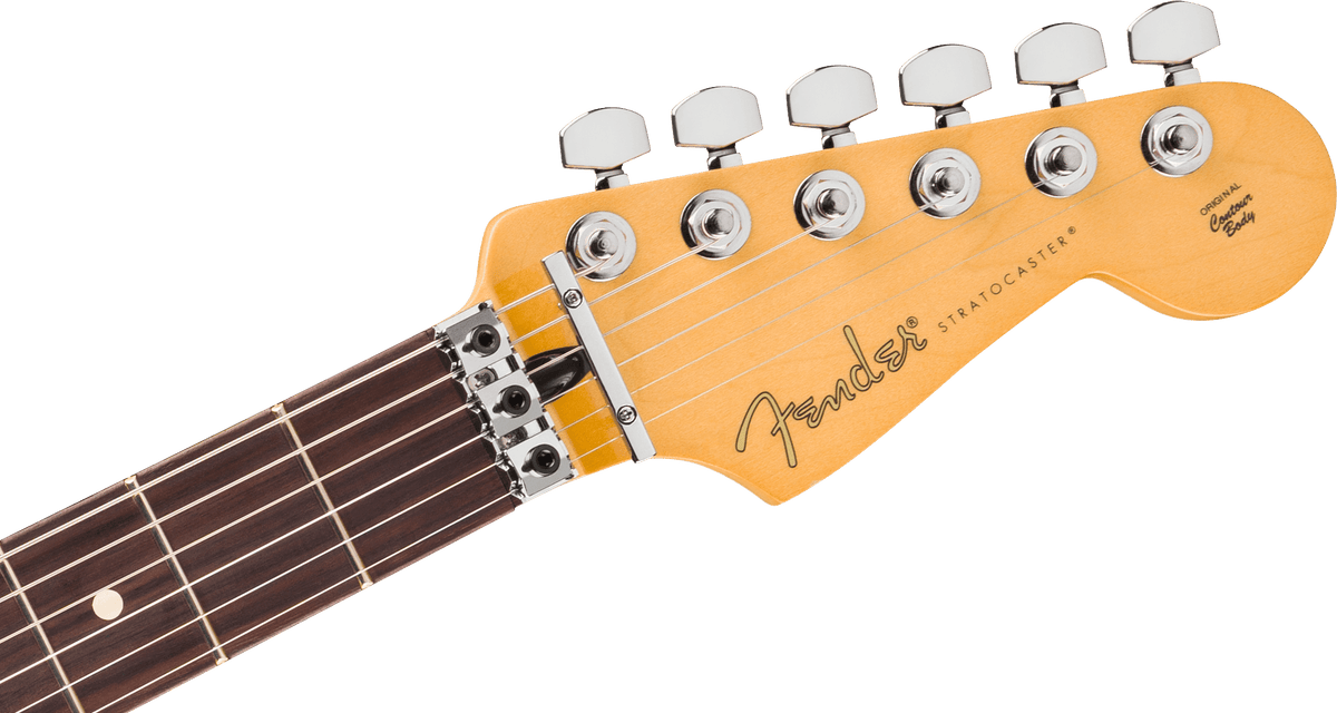 Fender Player II Modified Stratocaster HSS Floyd Rose, headstock, front