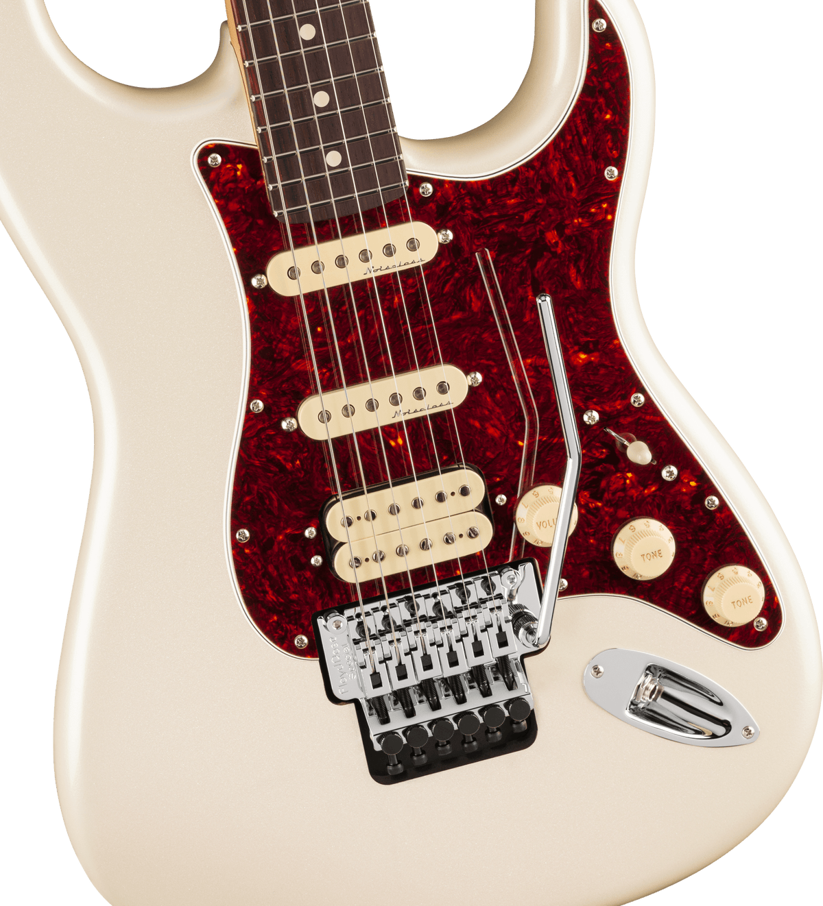 Fender Player II Modified Stratocaster HSS Floyd Rose, fingerboard detail