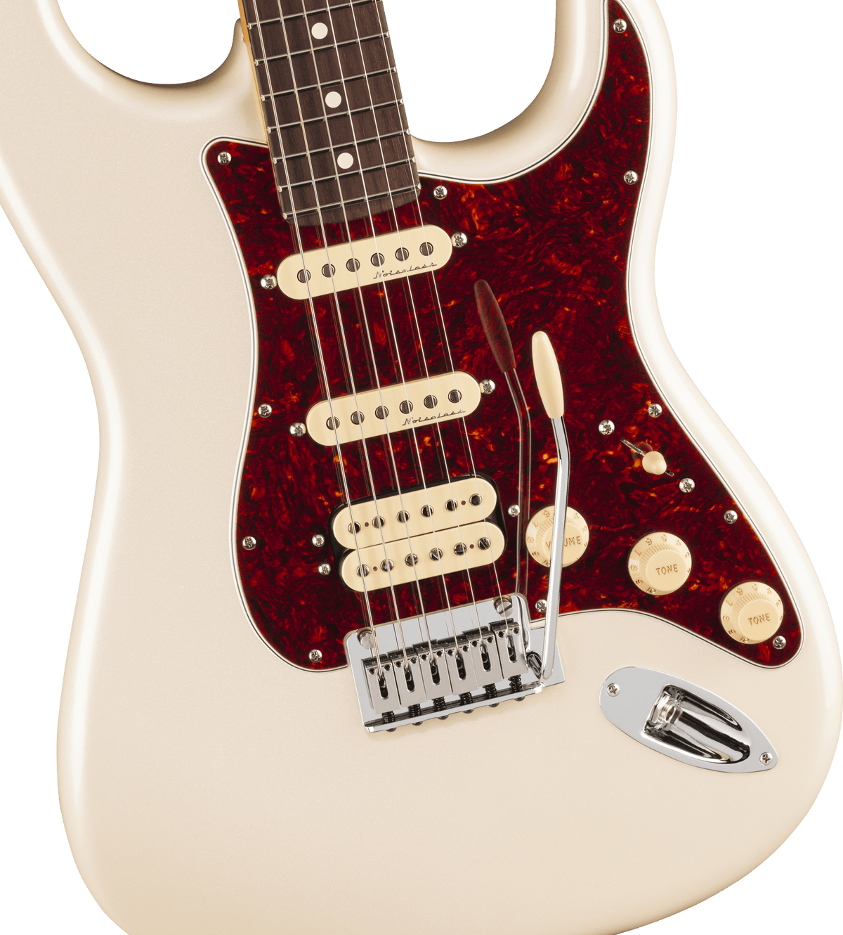 Fender Player II Modified Stratocaster HSS, fingerboard detail