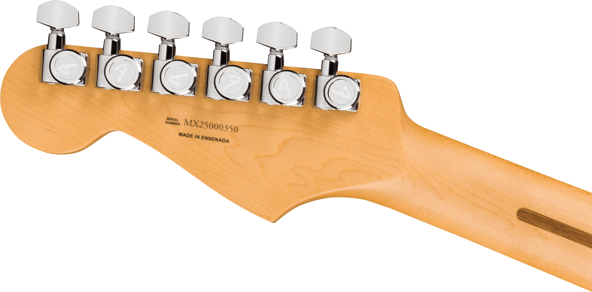 Fender Player II Modified Stratocaster, headstock, back