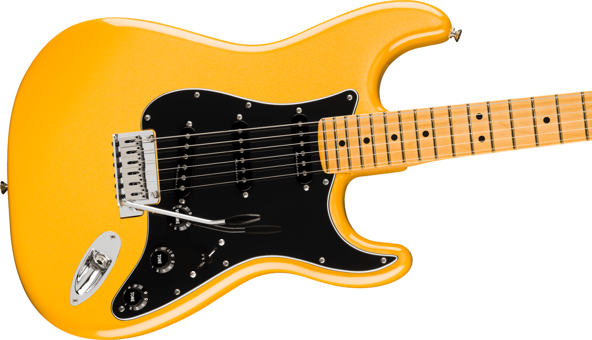 Fender Player II Modified Stratocaster, body detail