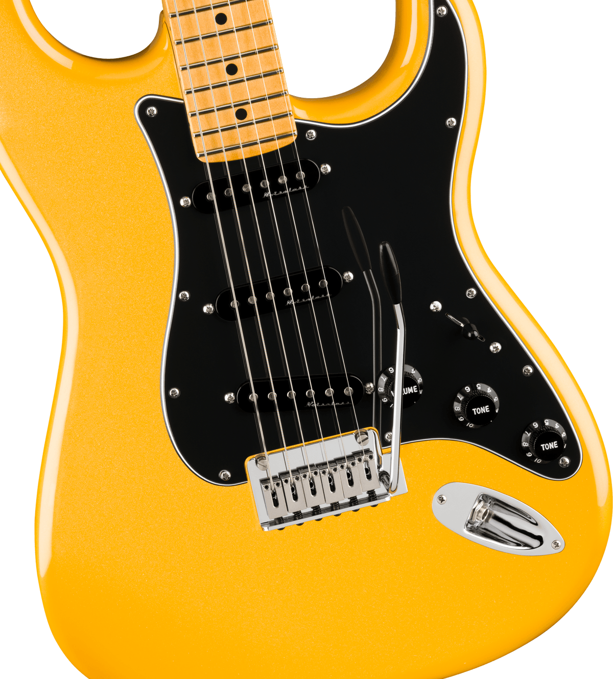 Fender Player II Modified Stratocaster, fingerboard detail