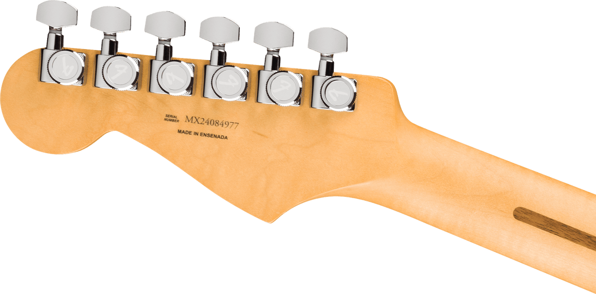 Fender Player II Modified Stratocaster, headstock, back
