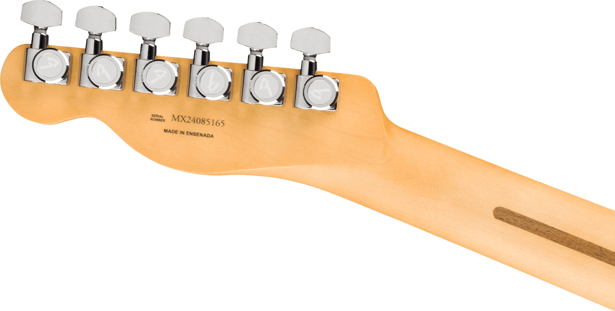 Fender Player II Modified Telecaster, headstock, back