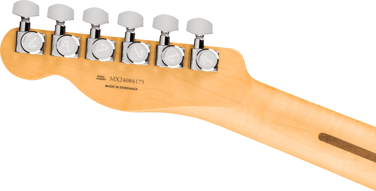 Fender Player II Modified Telecaster, headstock, back