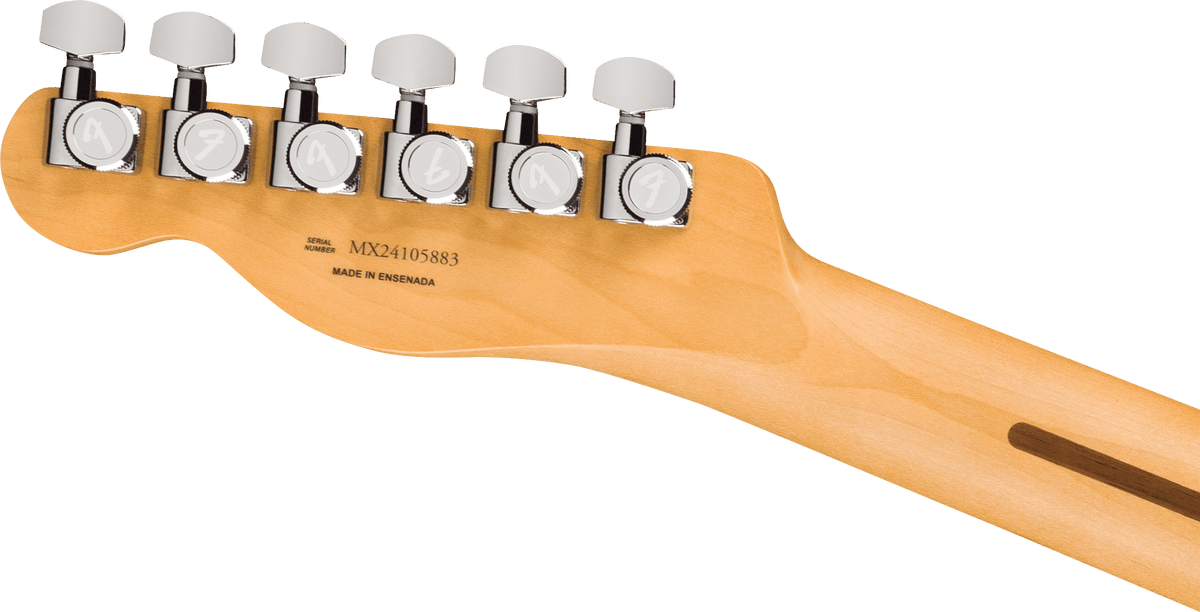 Fender Player II Modified Telecaster, headstock, back