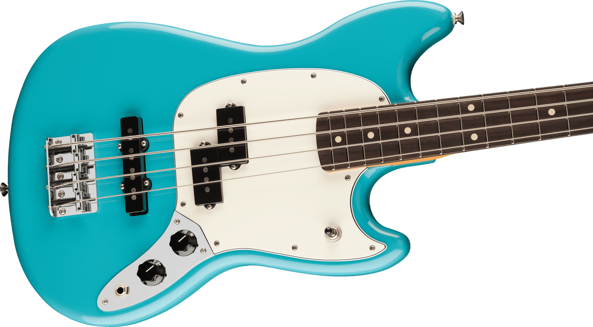 Fender Player II Mustang Bass PJ, body detail