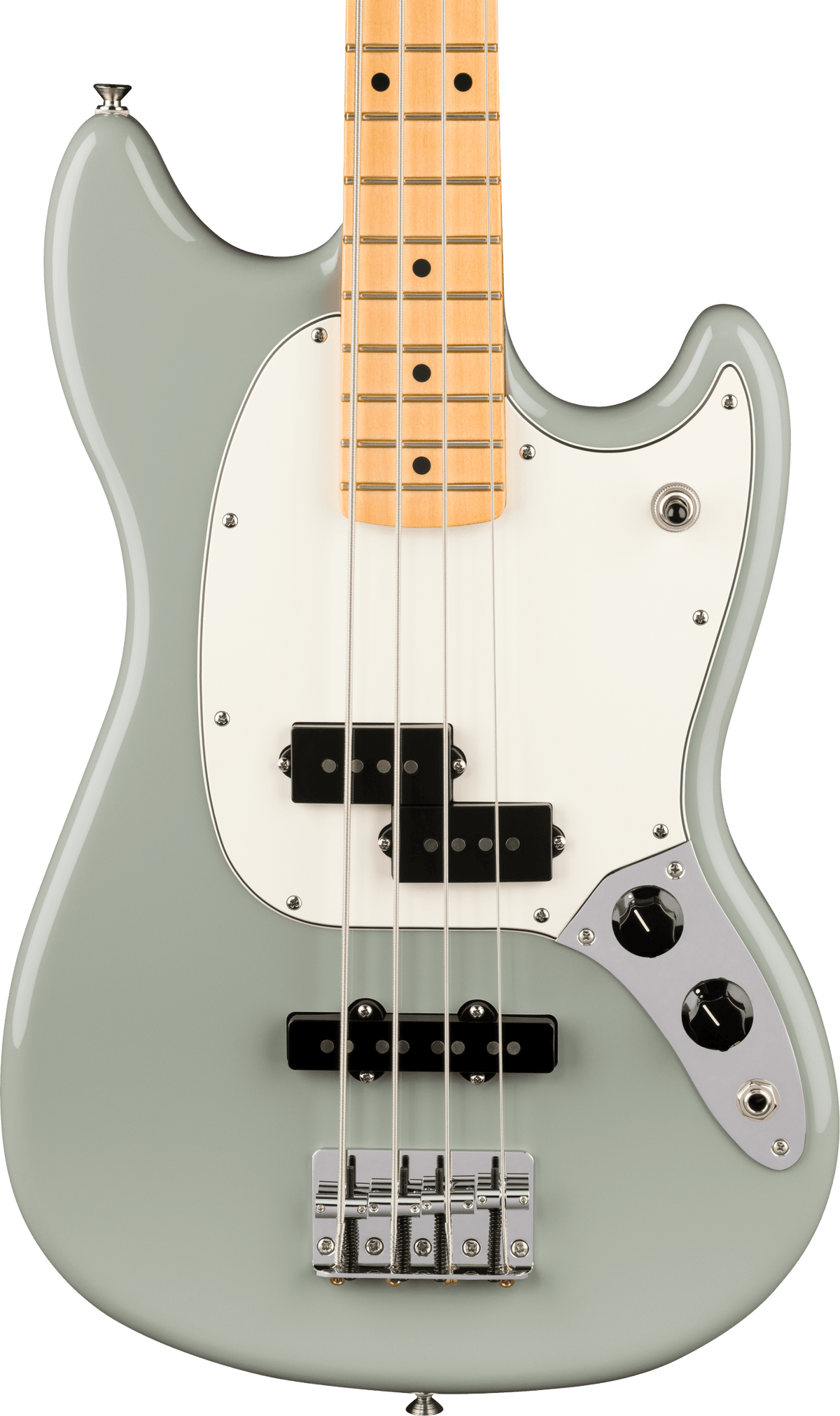 Fender Player II Mustang Bass PJ, fingerboard detail
