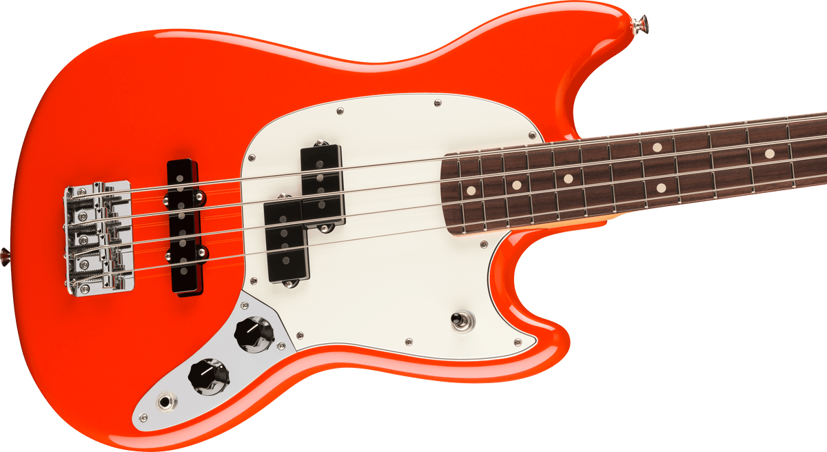 Fender Player II Mustang Bass PJ, body detail
