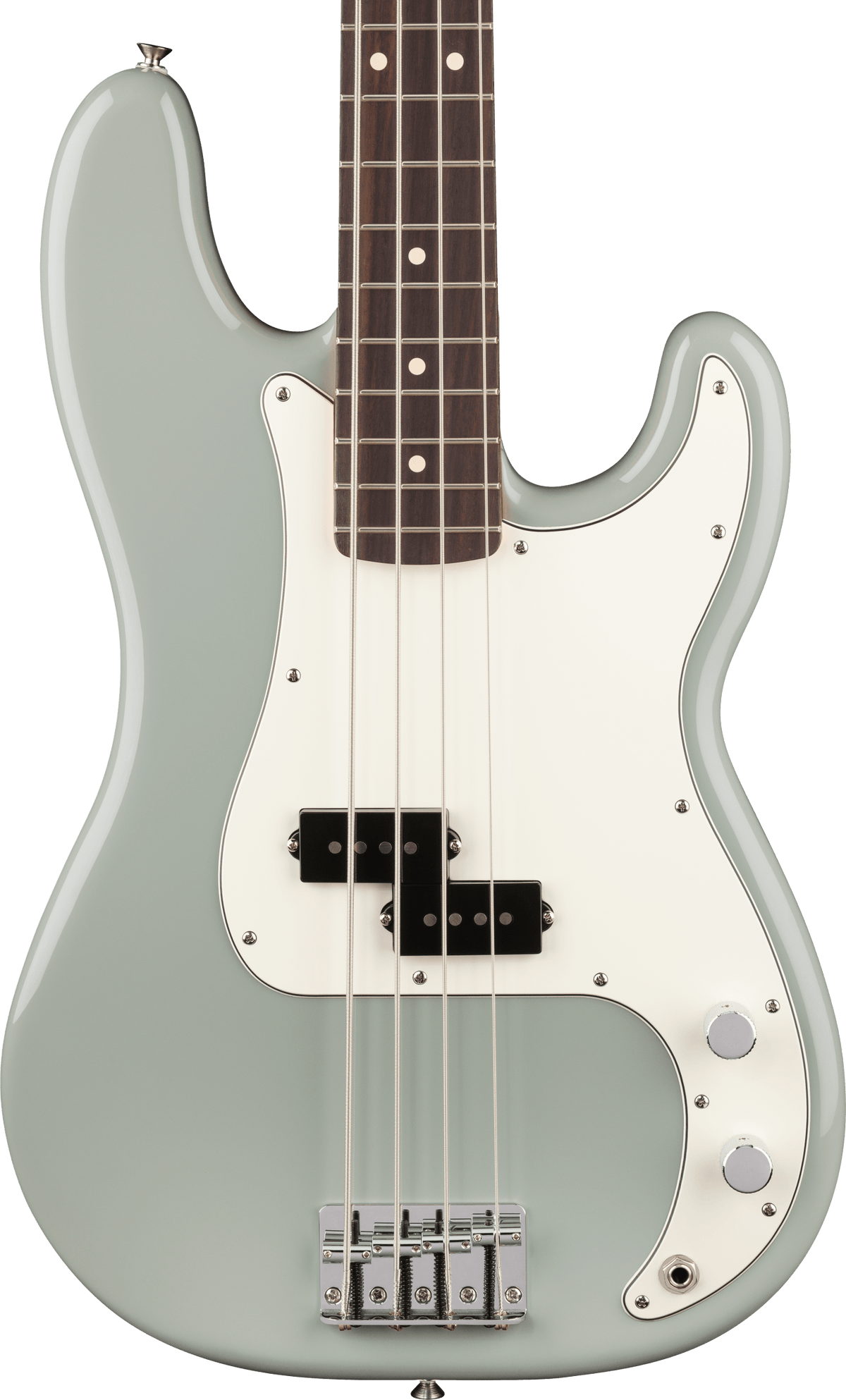 Fender Player II Precision Bass, fingerboard detail