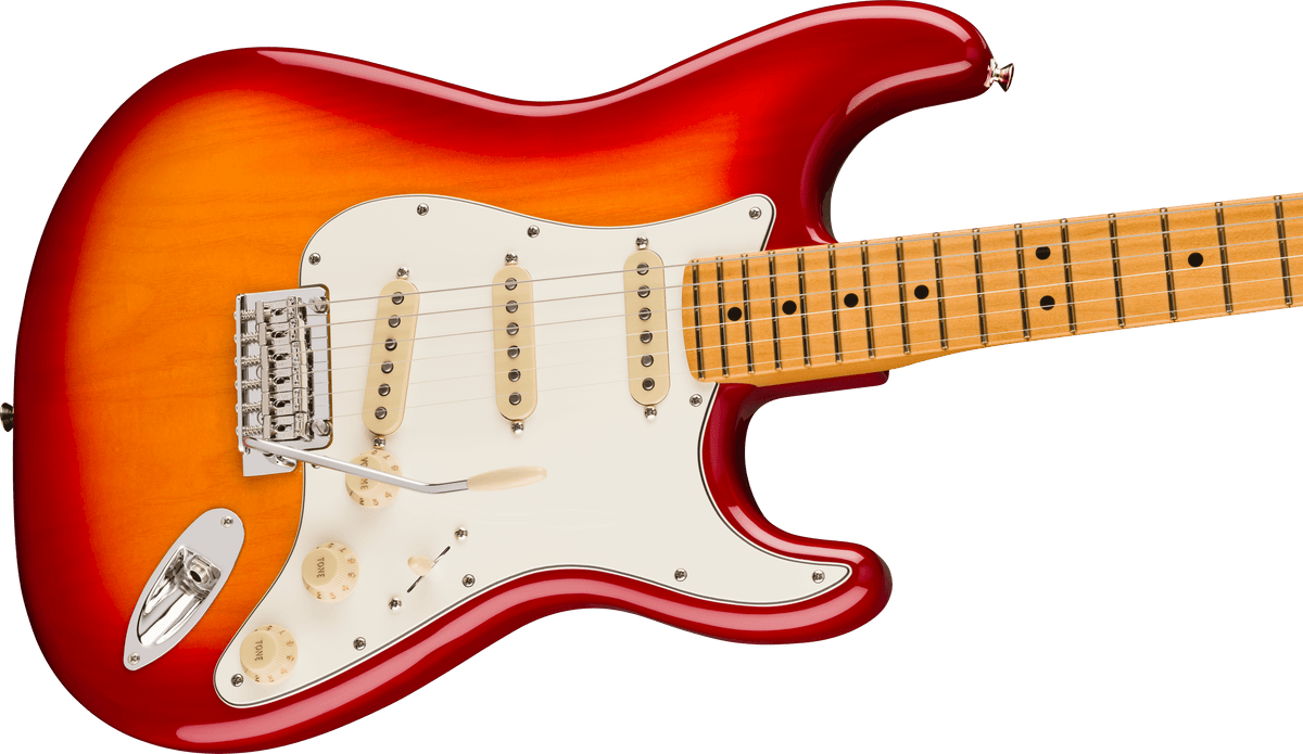 Fender Player II Stratocaster, body detail