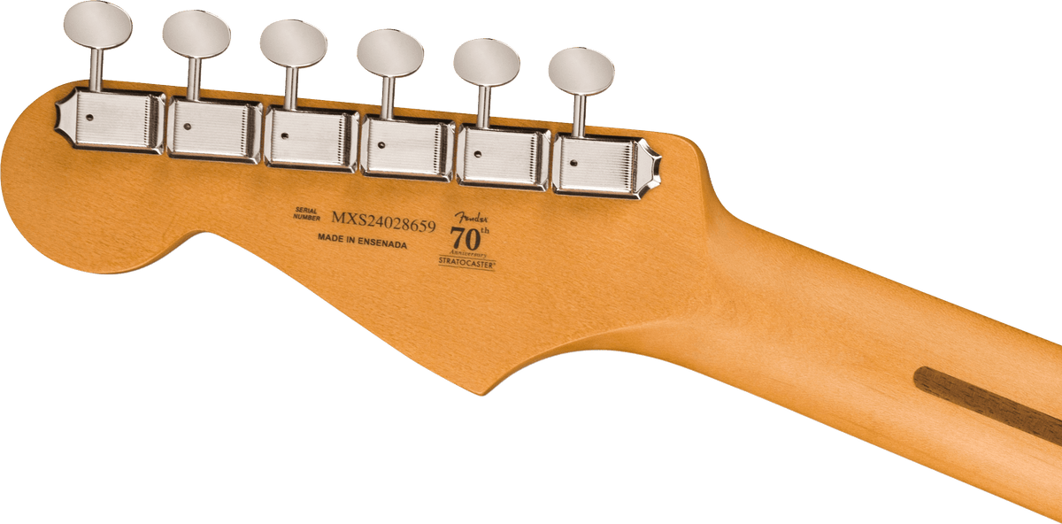 Fender Player II Stratocaster, headstock, back