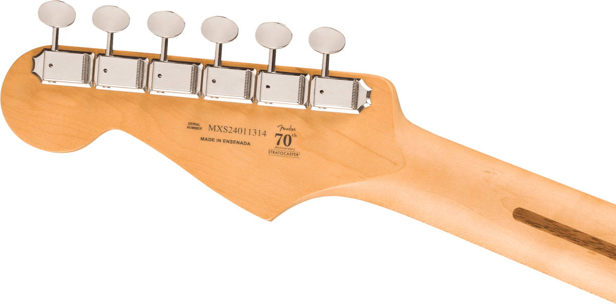 Fender Player II Stratocaster, headstock, back