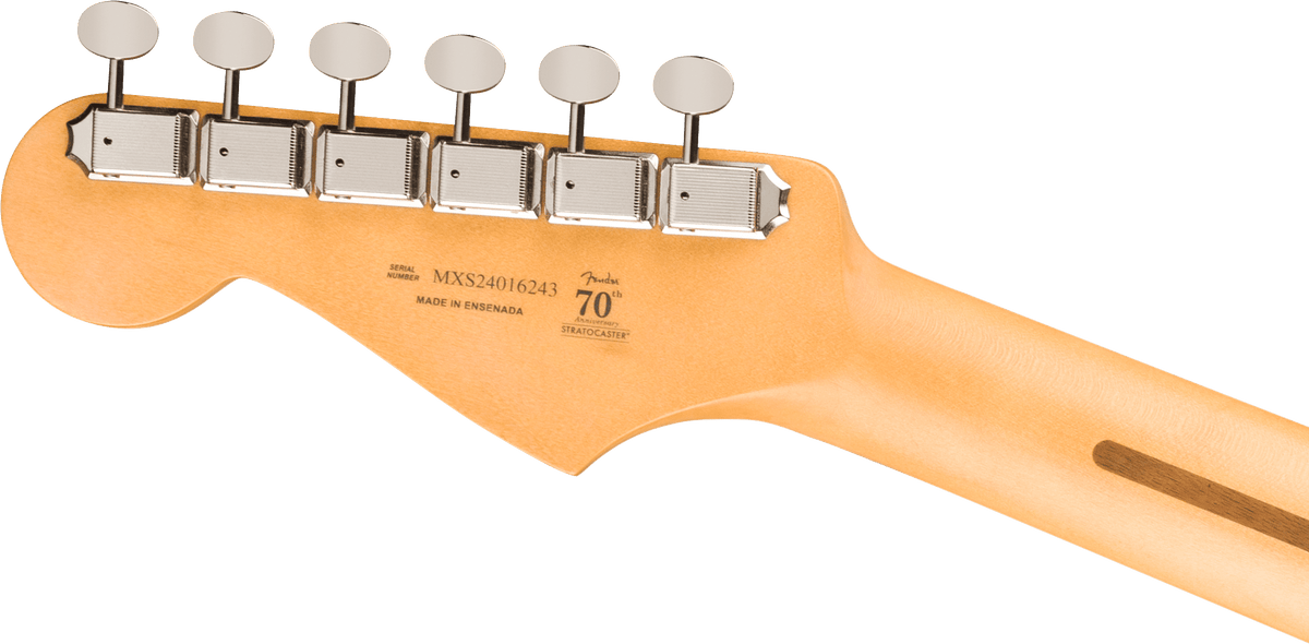 Fender Player II Stratocaster, headstock, back