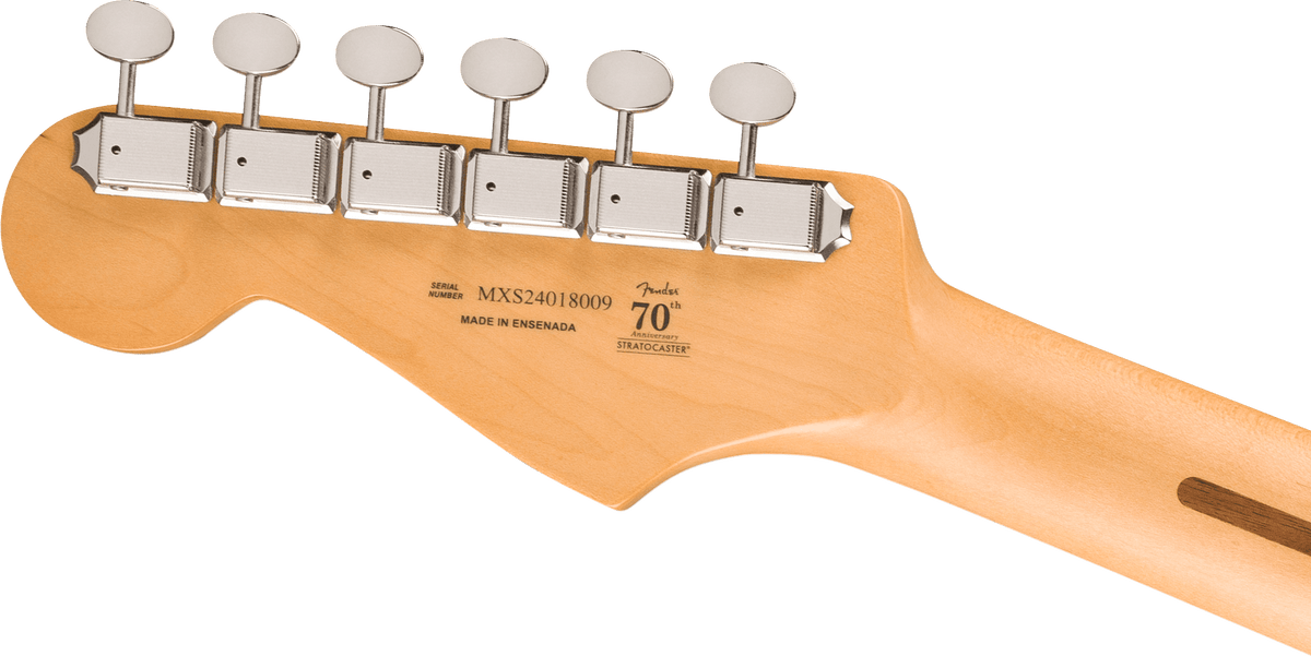 Fender Player II Stratocaster, headstock, back