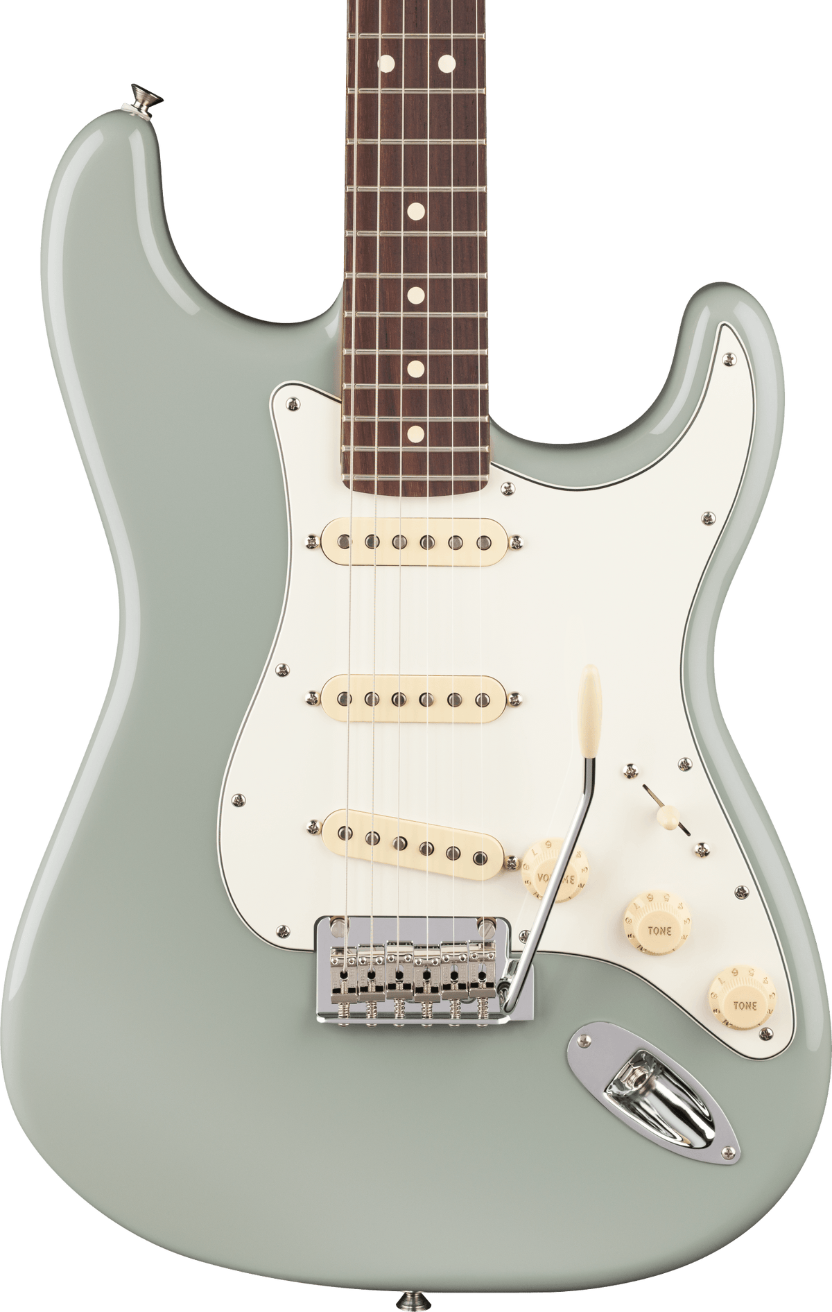 Fender Player II Stratocaster, fingerboard detail