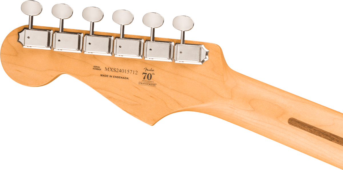 Fender Player II Stratocaster, headstock, back