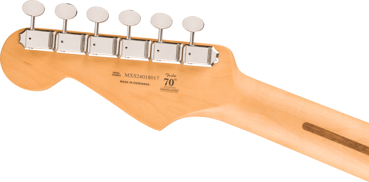 Fender Player II Stratocaster HSS, headstock, back