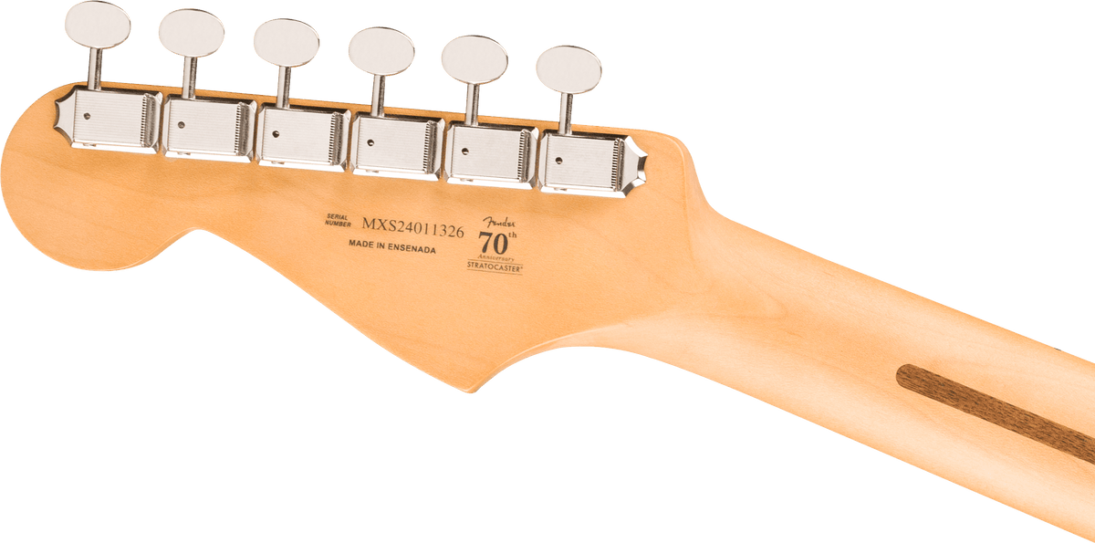 Fender Player II Stratocaster HSS, headstock, back