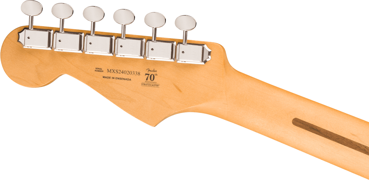 Fender Player II Stratocaster HSS, headstock, back