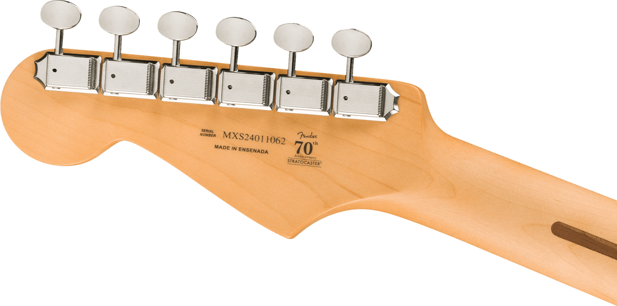 Fender Player II Stratocaster HSS, headstock, back