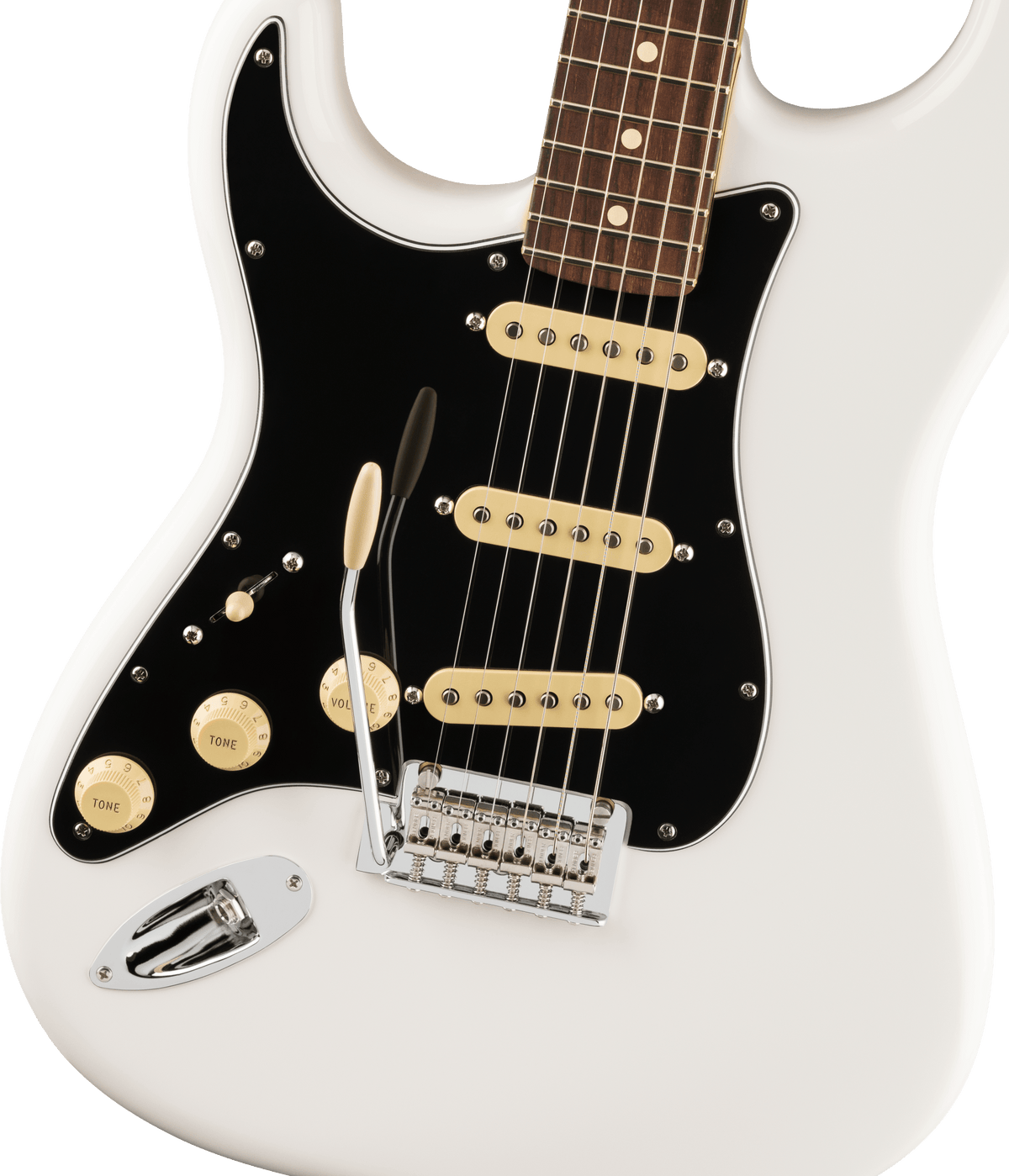 Fender Player II Stratocaster Left-Handed, fingerboard detail