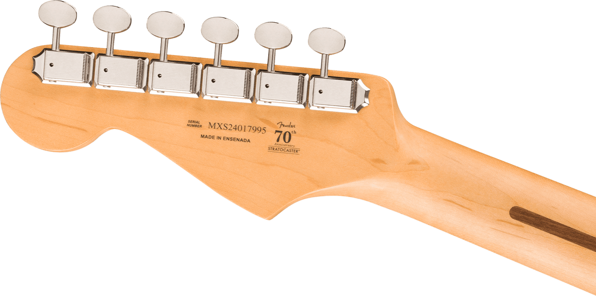Fender Player II Stratocaster, headstock, back