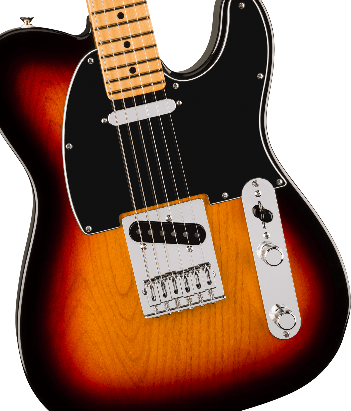 Fender Player II Telecaster, fingerboard detail