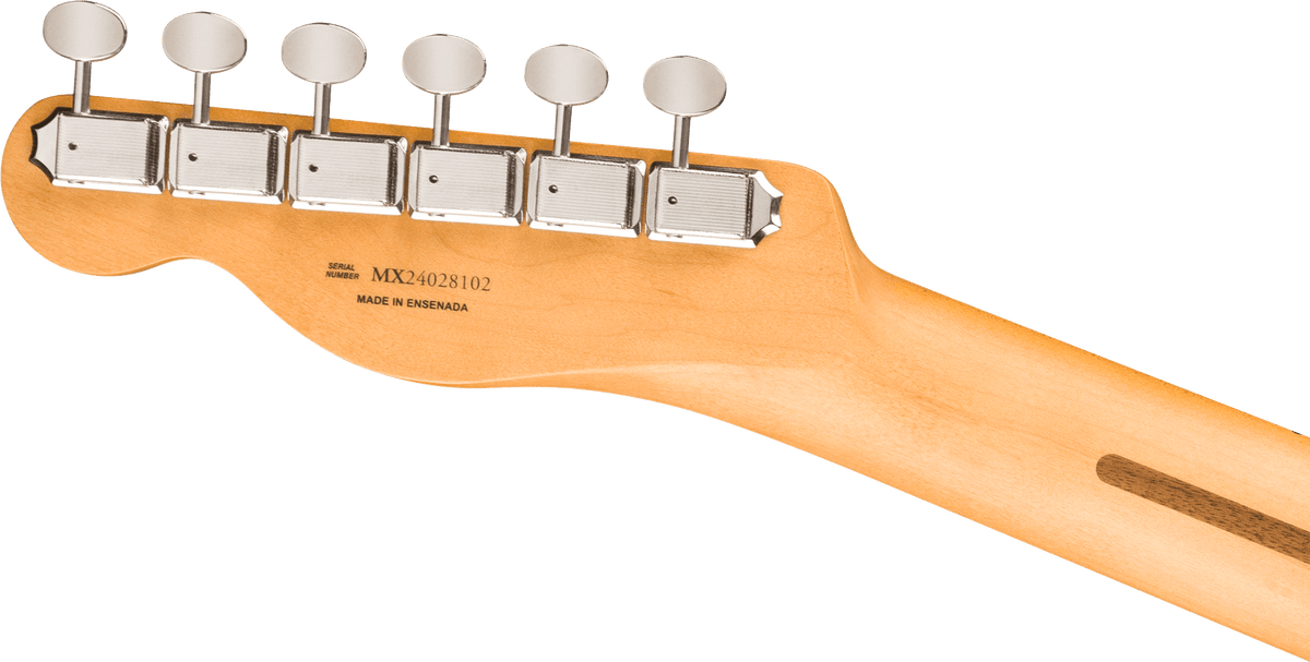 Fender Player II Telecaster, headstock, back