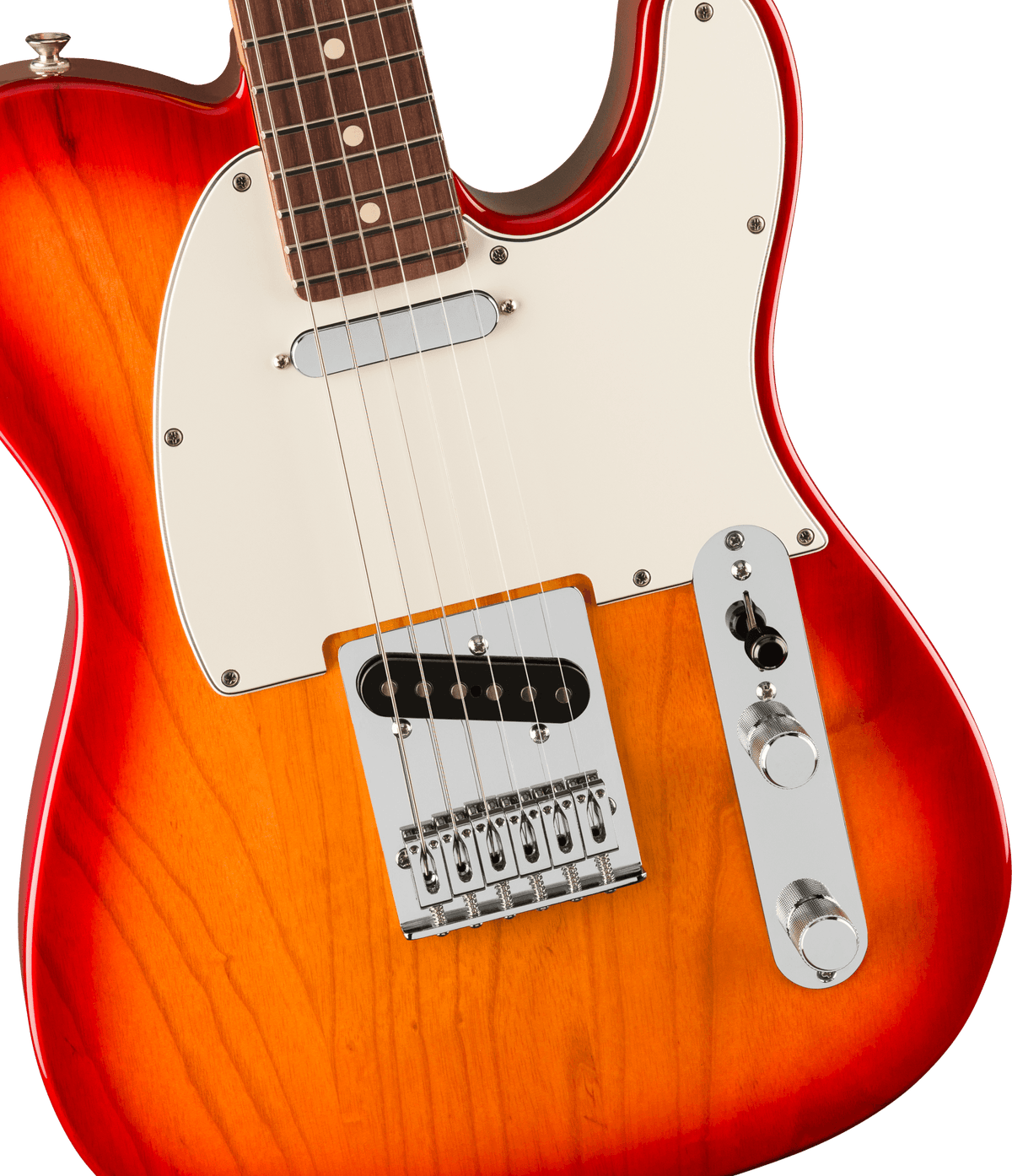 Fender Player II Telecaster, fingerboard detail