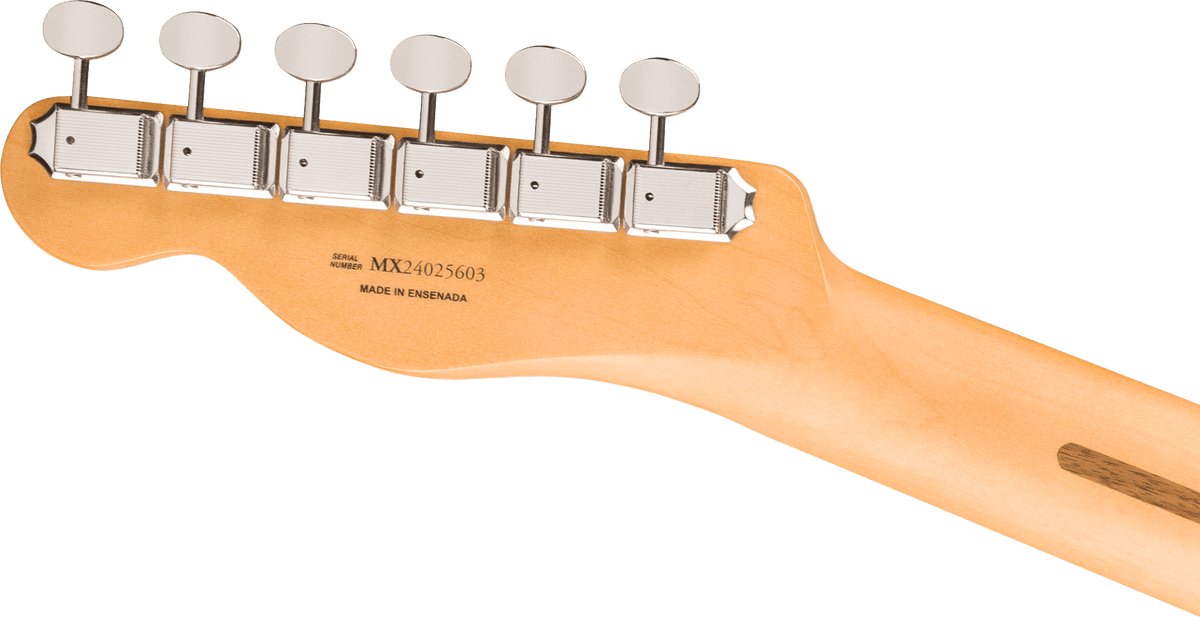 Fender Player II Telecaster, headstock, back
