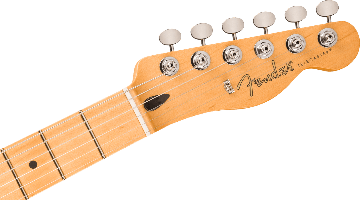 Fender Player II Telecaster, headstock, front