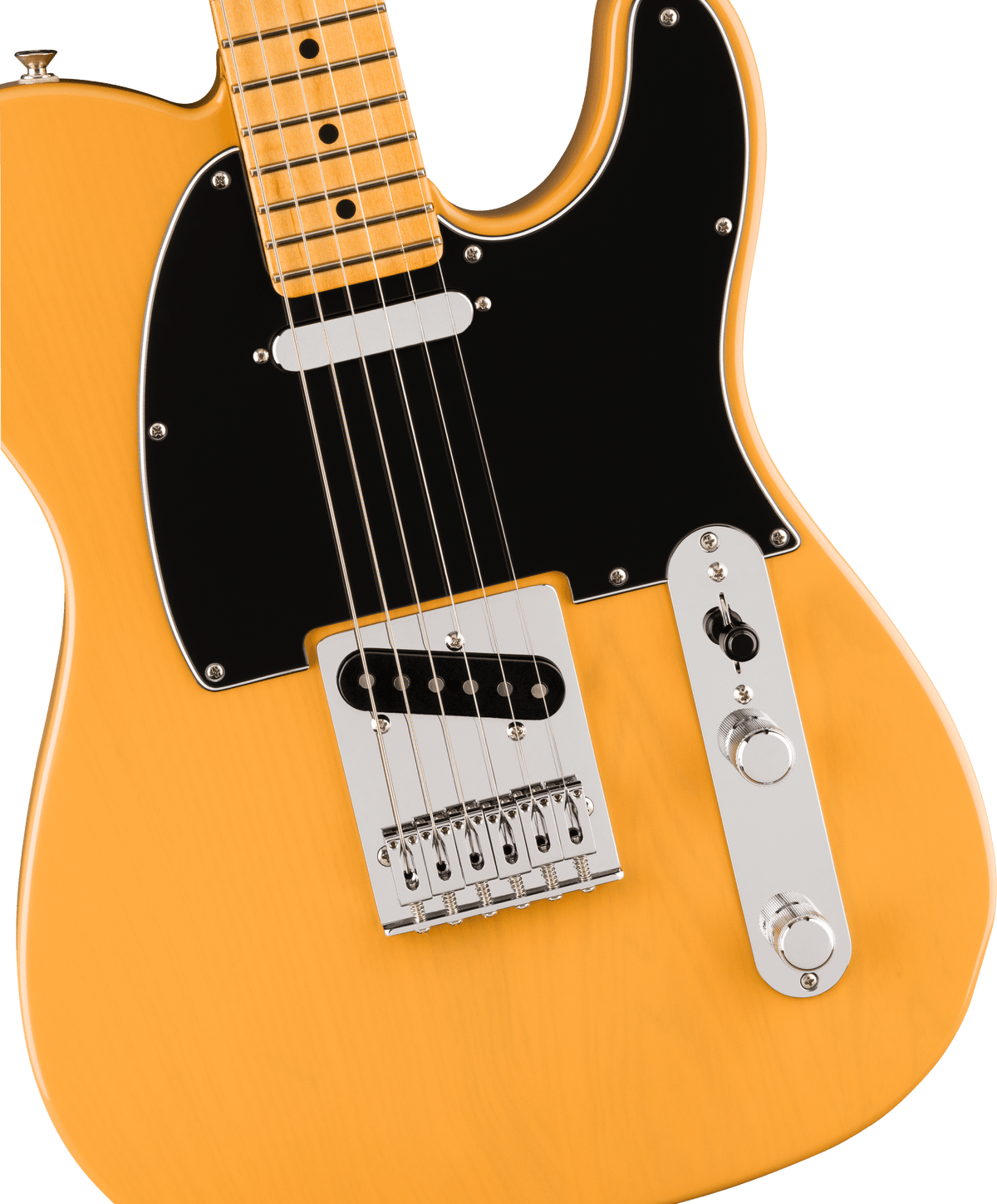 Fender Player II Telecaster, fingerboard detail